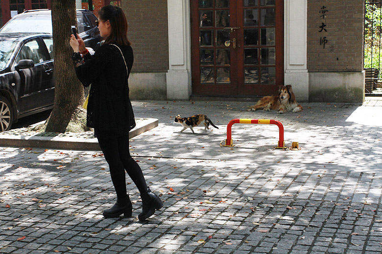 Шанхай, Хункоу, Около Церкви Хундэ (Shanghai, Hongkou, near Hongde Tang Church)