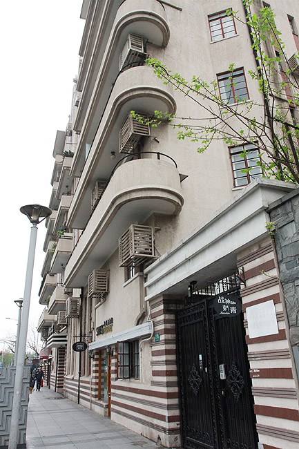 Шанхай, экскурсия Храм Цзинань, Eddington House (Changde Apartments) (Shanghai, Jing'an Temple Area, Eddington House (Changde Apartments))