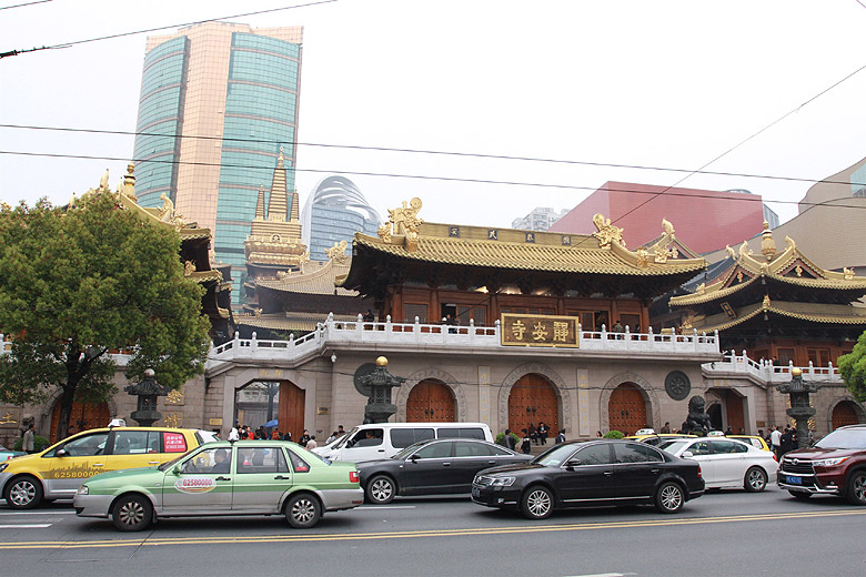 Шанхай, экскурсия Храм Цзинань, Храм Цзинань (Shanghai, Jing'an Temple Area, Jing'an Temple)