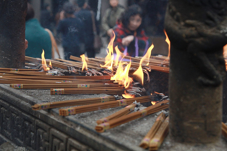 Шанхай, экскурсия Храм Цзинань, Храм Цзинань (Shanghai, Jing'an Temple Area, Jing'an Temple)