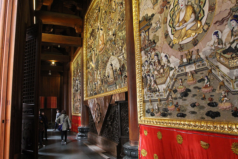 Шанхай, экскурсия Храм Цзинань, Храм Цзинань (Shanghai, Jing'an Temple Area, Jing'an Temple)