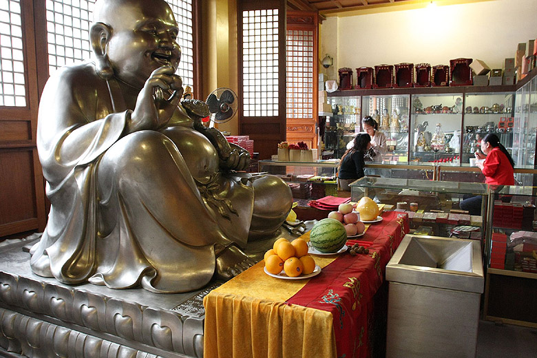 Шанхай, экскурсия Храм Цзинань, Храм Цзинань (Shanghai, Jing'an Temple Area, Jing'an Temple)
