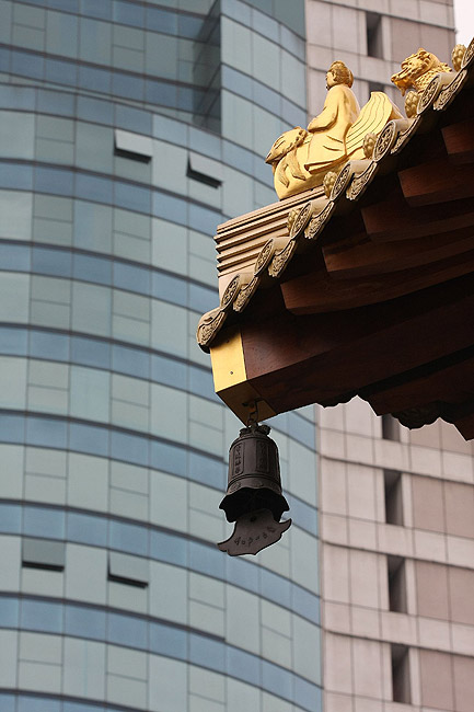 Шанхай, экскурсия Храм Цзинань, Храм Цзинань (Shanghai, Jing'an Temple Area, Jing'an Temple)