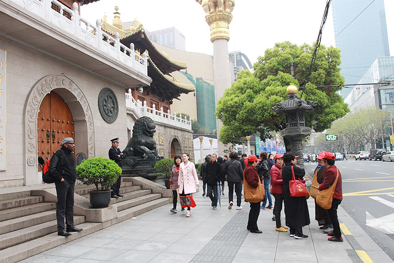 Шанхай, экскурсия Храм Цзинань, Храм Цзинань (Shanghai, Jing'an Temple Area, Jing'an Temple)