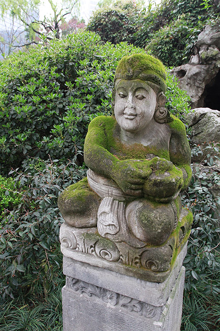 Шанхай, экскурсия Храм Цзинань, Парк Цзинань (Shanghai, Jing'an Temple Area, Jing'an Park)