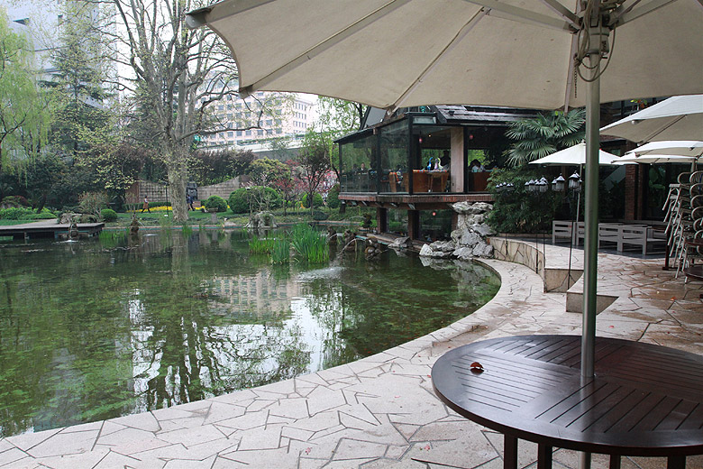 Шанхай, экскурсия Храм Цзинань, Парк Цзинань (Shanghai, Jing'an Temple Area, Jing'an Park)