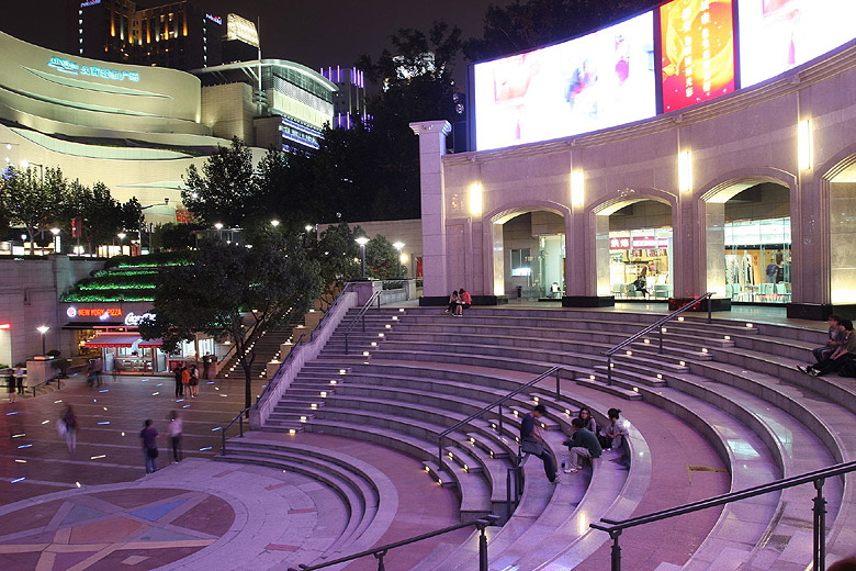 Шанхай, экскурсия Храм Цзинань, Jing'an Temple Plaza (Shanghai, Jing'an Temple Area, Jing'an Temple Plaza)