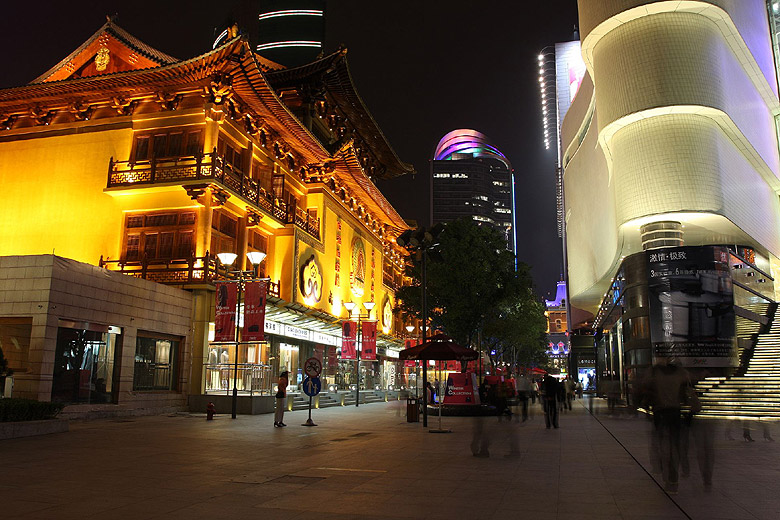 Шанхай, экскурсия Храм Цзинань, Jing'an Temple Plaza (Shanghai, Jing'an Temple Area, Jing'an Temple Plaza)
