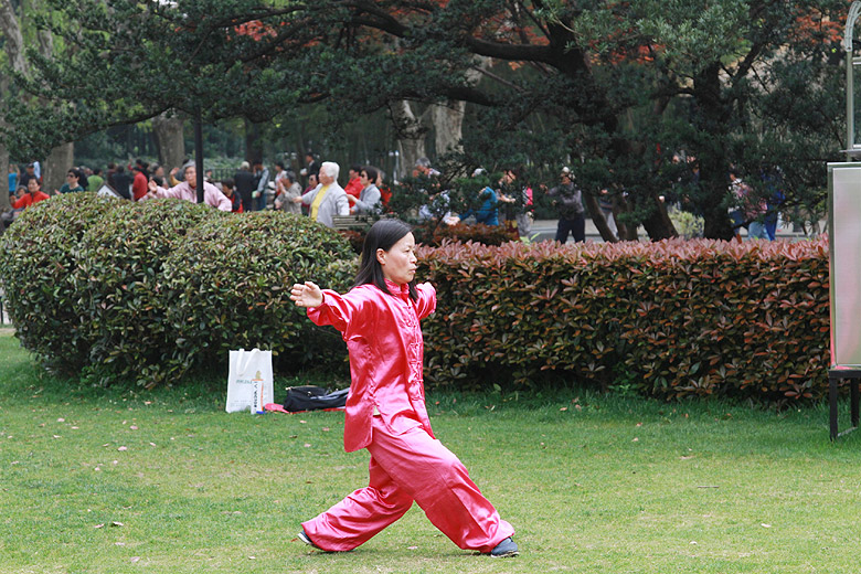 Шанхай, экскурсия Храм Цзинань, Парк Чжуншань (Shanghai, Jing'an Temple Area, Zhongshan Park)