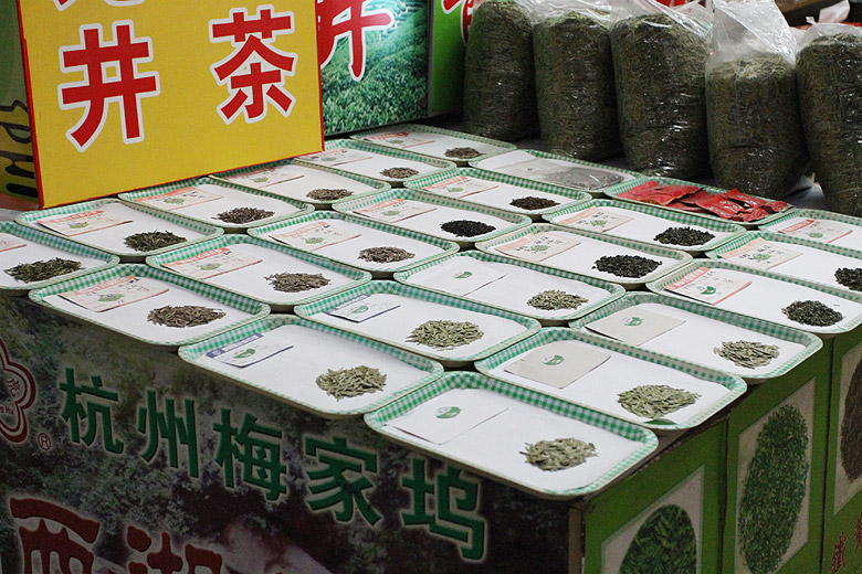 Шанхай, экскурсия Храм Цзинань, Чайный Рынок Тяньшань (Shanghai, Jing'an Temple Area, Tianshan Tea Market)