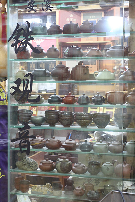 Шанхай, экскурсия Храм Цзинань, Чайный Рынок Тяньшань (Shanghai, Jing'an Temple Area, Tianshan Tea Market)