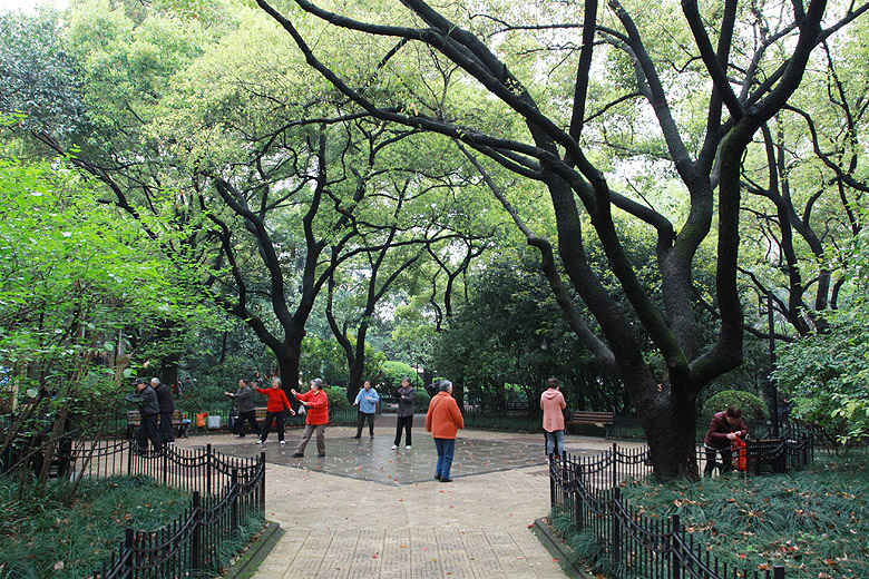 Шанхай, экскурсия Храм Цзинань, Парк Сикан (Shanghai, Jing'an Temple Area, Xikang Park)