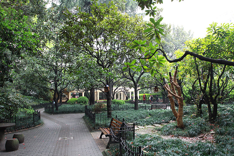 Шанхай, экскурсия Храм Цзинань, Парк Сикан (Shanghai, Jing'an Temple Area, Xikang Park)