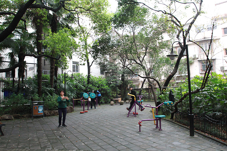 Шанхай, экскурсия Храм Цзинань, Парк Сикан (Shanghai, Jing'an Temple Area, Xikang Park)
