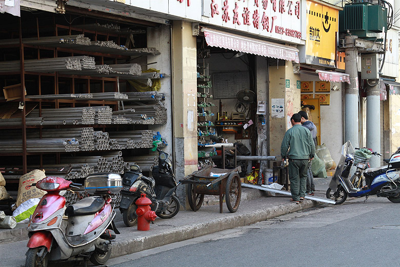 Шанхай, экскурсия Улица Наньцзин, улицы строительных материалов (Shanghai, Hardware Streets near Nanjing Road)