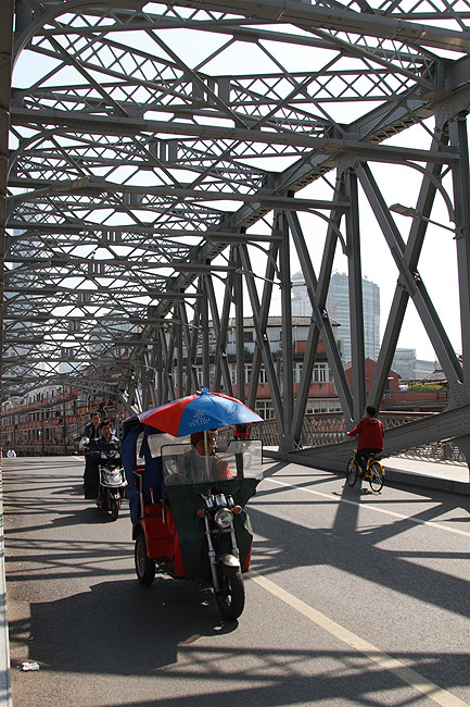 Шанхай, экскурсия Улица Наньцзин, Мост Zhejiang Road Bridge (Shanghai, Zhejiang Road Bridge)