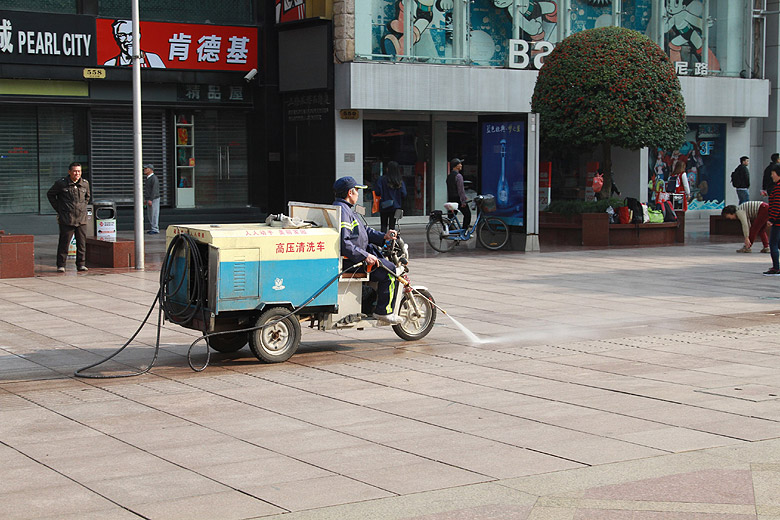 Шанхай, улица Наньцзин (Shanghai, Nanjing Road)