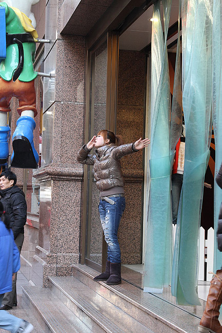 Шанхай, улица Наньцзин (Shanghai, Nanjing Road)