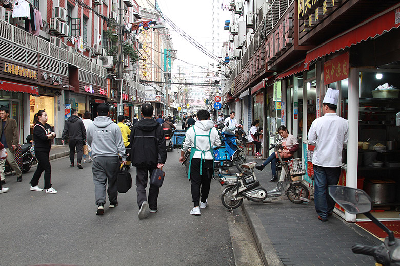 Шанхай, экскурсия Улица Наньцзин, Guangxi Road (N) Food Street (Shanghai, Guangxi Road (N) Food Street)