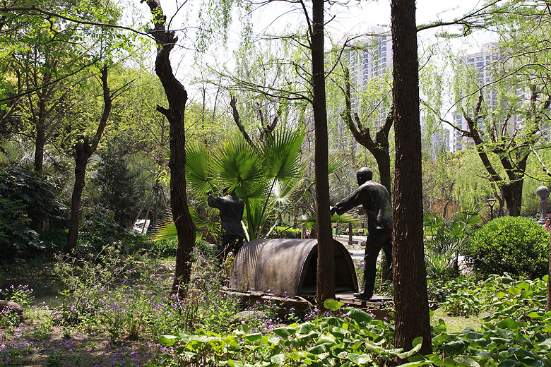 Шанхай, экскурсия Храм Нефритового Будды, Сад Мэнцин (Shanghai, Mengqing Garden)