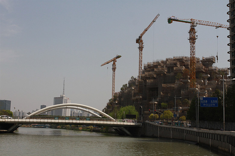 Шанхай, экскурсия Храм Нефритового Будды, Мост Changhua Road Bridge (Shanghai, Changhua Road Bridge)