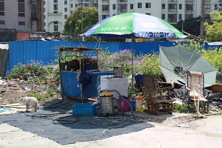 Шанхай, экскурсия Храм Нефритового Будды, Moganshan Road (Shanghai, Moganshan Road)
