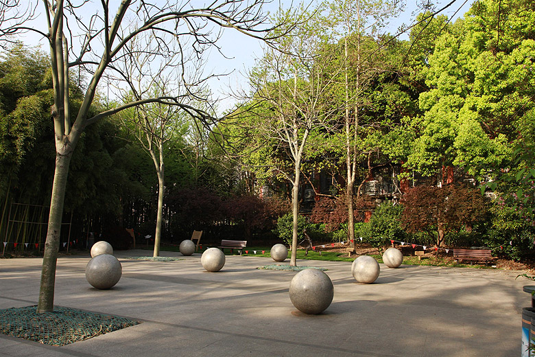 Шанхай, экскурсия Храм Нефритового Будды, Парк Цзюцзы (Shanghai, Jiuzi Park)