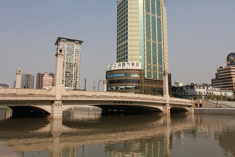Шанхай, экскурсия Храм Нефритового Будды, Xizang Road Bridge (Shanghai, Xizang Road Bridge)