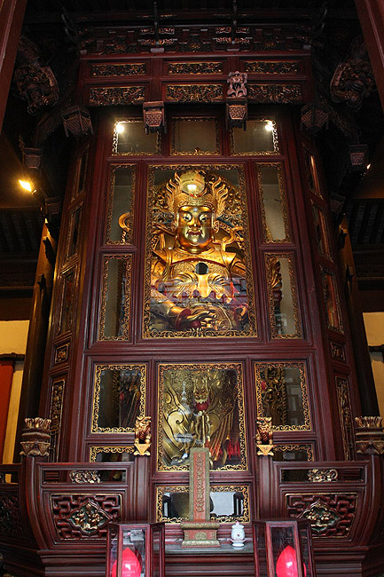 Шанхай, экскурсия Храм Нефритового Будды, Генерал Сканда (Shanghai, Jade Buddha Temple, Skanda)