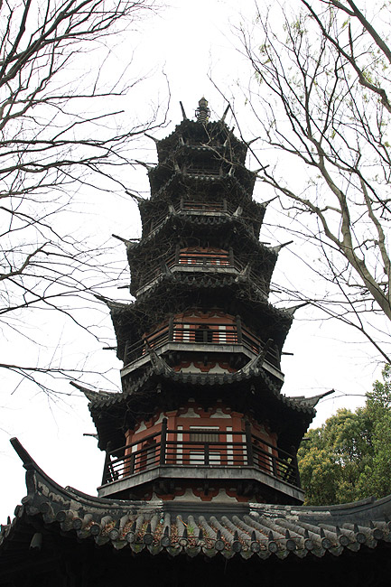 Шанхай, экскурсия к Базилике Девы Марии, Пагода Сюдаочжэ (Shanghai, Sheshan Basilica, Xiudaozhe Pagoda)